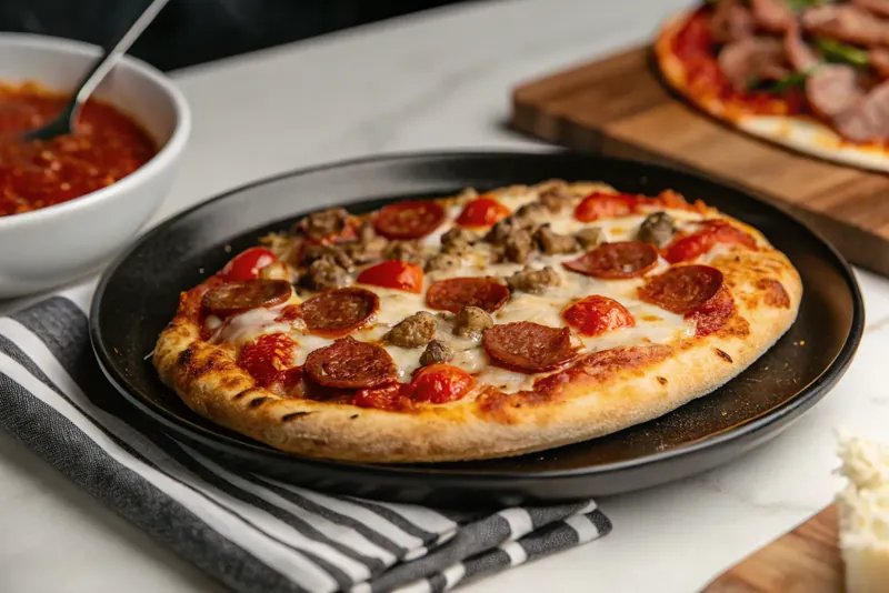 Meat Lovers Pizza with Italian Sausage and Pepperoni