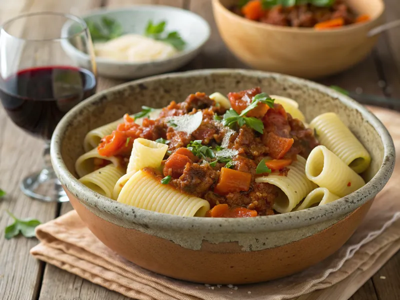 Rigatoni Bolognese